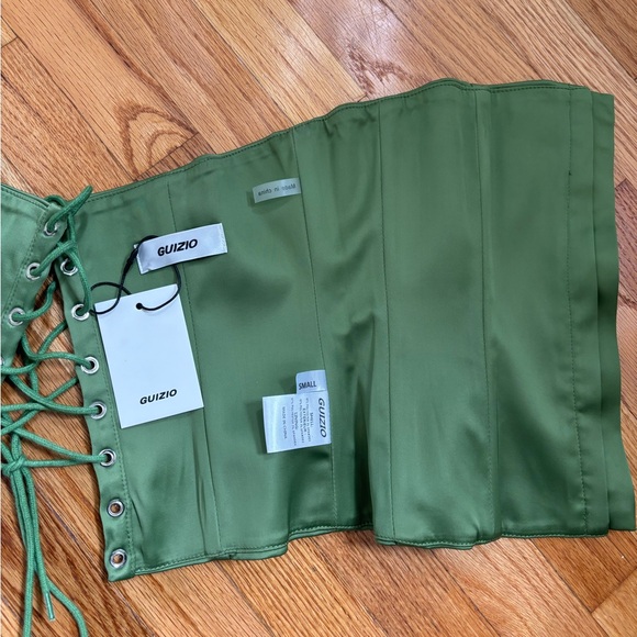 Danielle Guizio satin corset jardin - Picture 4 of 7